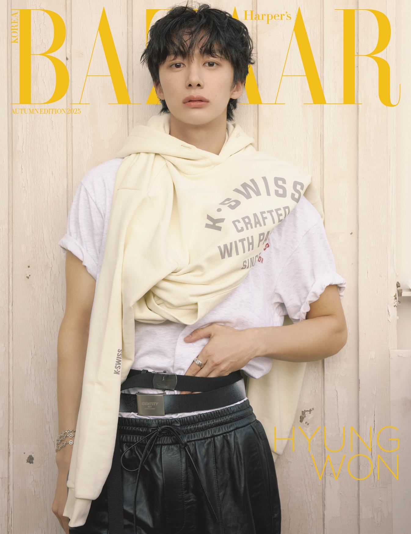 

HARPER S BAZAAR Korea 2025 ОСЕНЬ MONSTA X Минхёк Чжухони Хёнвон Кихён Cover B
