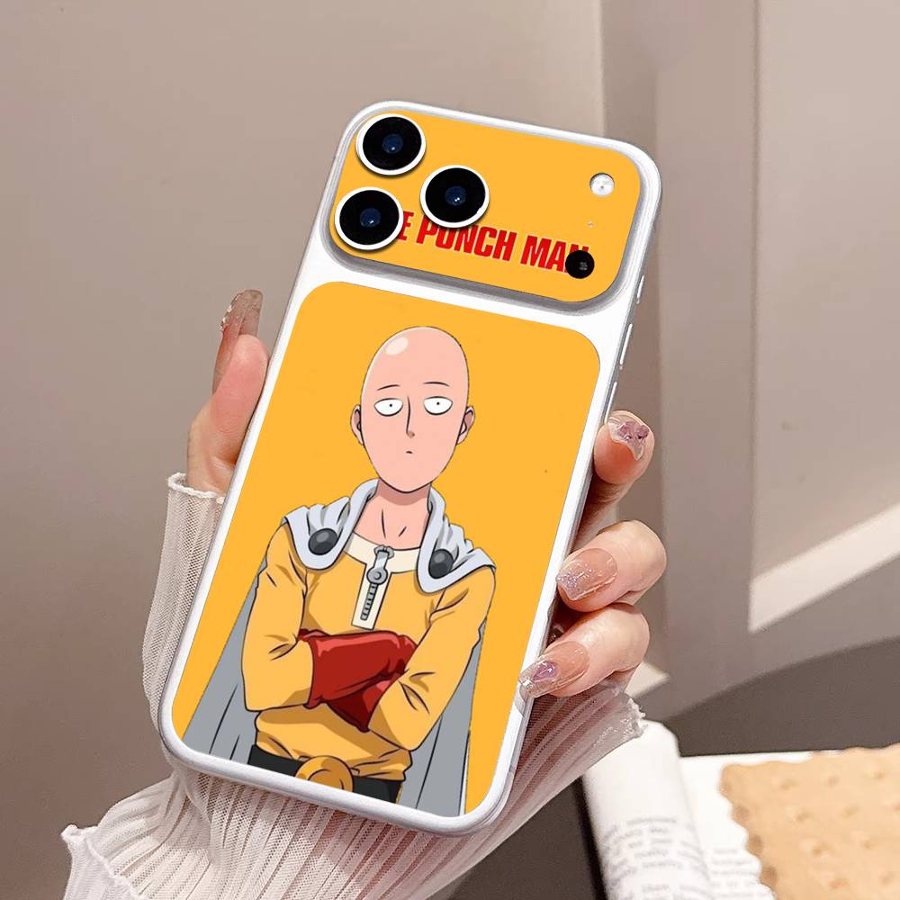 

Superhero Anime One Punch Man Skin Sticker For IPhone 17Pro/Pro Max Decal Protective Film For Back, Frame, Camera iPhone 17 Pro