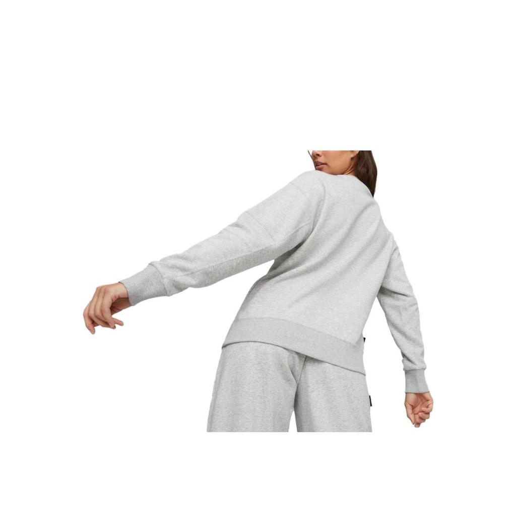 New PUMA Sweatshirts Women's Light Mixed Gray 623482-04