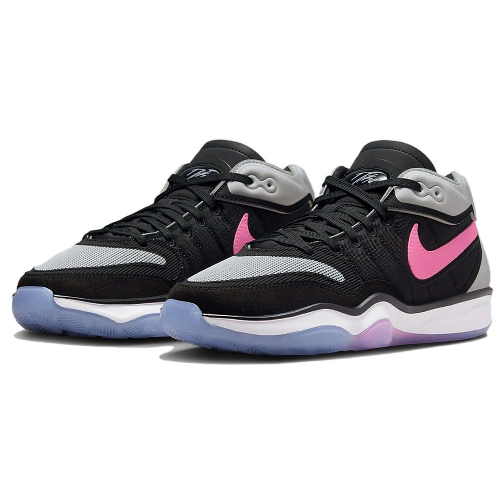 Мужские кроссовки Nike Air Zoom GT Hustle 2 Fundamental Black Pure-Platinum White — фото 3