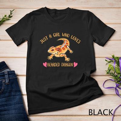 Just a Girl Who Loves Iguanas Iguana Lizard Girl Unisex T-shirt