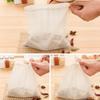 Drawstring Filter Bags Multifunctional Medium Capacity Spice Filter Bags for Cooking Straining