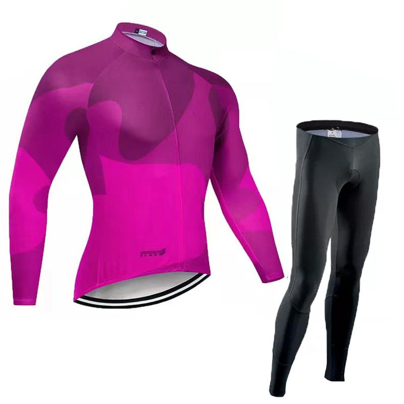 2023 Cross-border Cycling Suit Tour De France Long-sleeved Suit for Summer Breathable Events