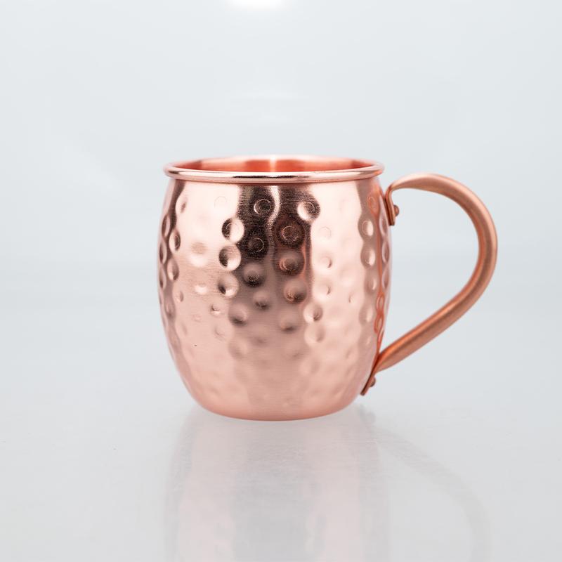 100% Měděný hrnek Moscow Mule Odolné Měděné Pivní Hrnky 350ml Hrnky na Kávu Hrnky na Mléko Barové Poháry z Čisté Mědi Sklenice na Nápoje