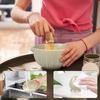500ML Matcha Whisk Set with Spout for Tea Lover Premium Ceramic Matcha Bowl and Whisk Holder Kit for Home Camping of Tea