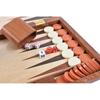 High-End Wooden Backgammon and Baccarat Card Set In Solid Wood Box