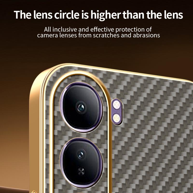 Case For vivo V40 Lite New Electroplating Kevlar Magnetic Frosted Cover For vivo V40 Lite Shockproof Bumper Funda