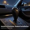 Gear Selector Lever Cover | Carbon Fiber Look, Glossy, Knob