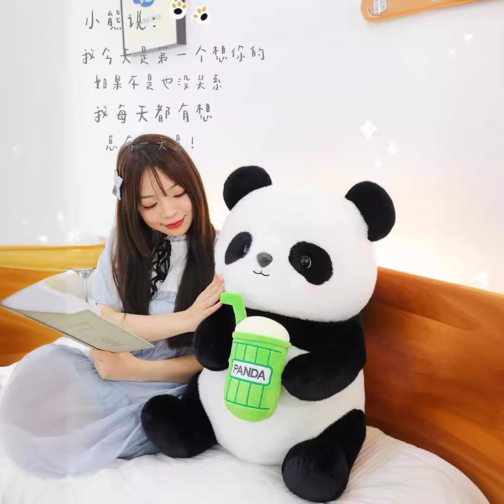 Cute Panda Dolls, Giant Panda Plush Toys, Chengdu Souvenirs, Children's Day Gifts for Boyfriend