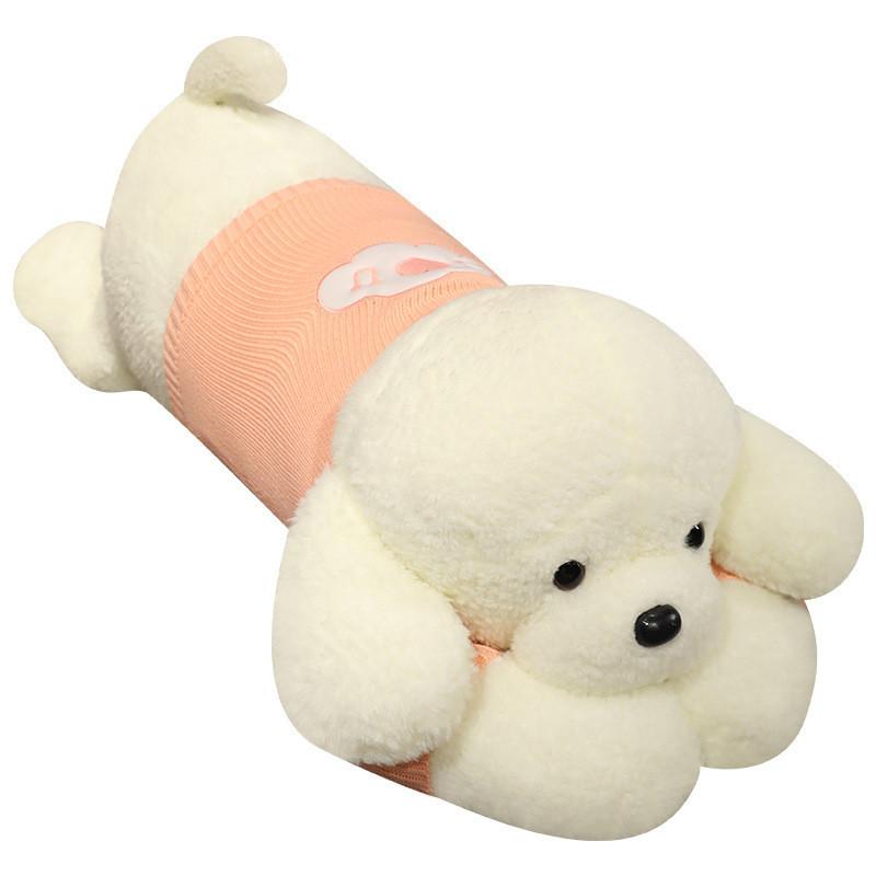 Wear Lying Sweater Dog Plush Toy Stuffed Animal Doll Decorations Kids Gifts