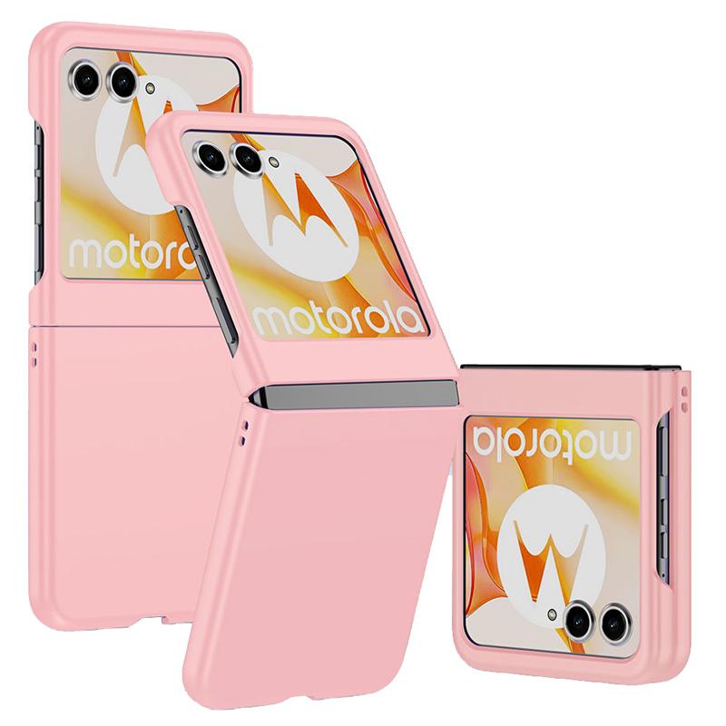 

Чехол для Motorola Razr 50 5G Ультратонкий прорезиненный ПК чехол для телефона Pink