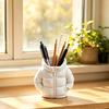 3D Printed Down Jacket Pen Holder, Funny Puffer Jacket Pencil Holder, Creative Desk Organizer for Office Supplies, Cute Stationery Holder for Desk,