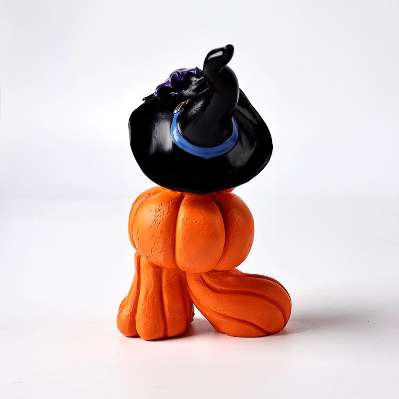 Halloween Pumpkin Figurine Silicone Mold for Holiday Party Decoration, Home Decor, Tabletop Plaster Figurine
