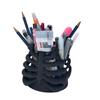 Ribcage Pen Holder Gothic Makeup Brush Holder 3D Printed Anatomy-Themed Skull Pen Holder Desktop Organizer for Vanity Desk Office Room Decor