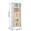 Folding Storage Cabinet Space Saving Organizer Multifunctional Plastic Baby Wardrobe Storage Cabinet Living Room Baby Wardrobe