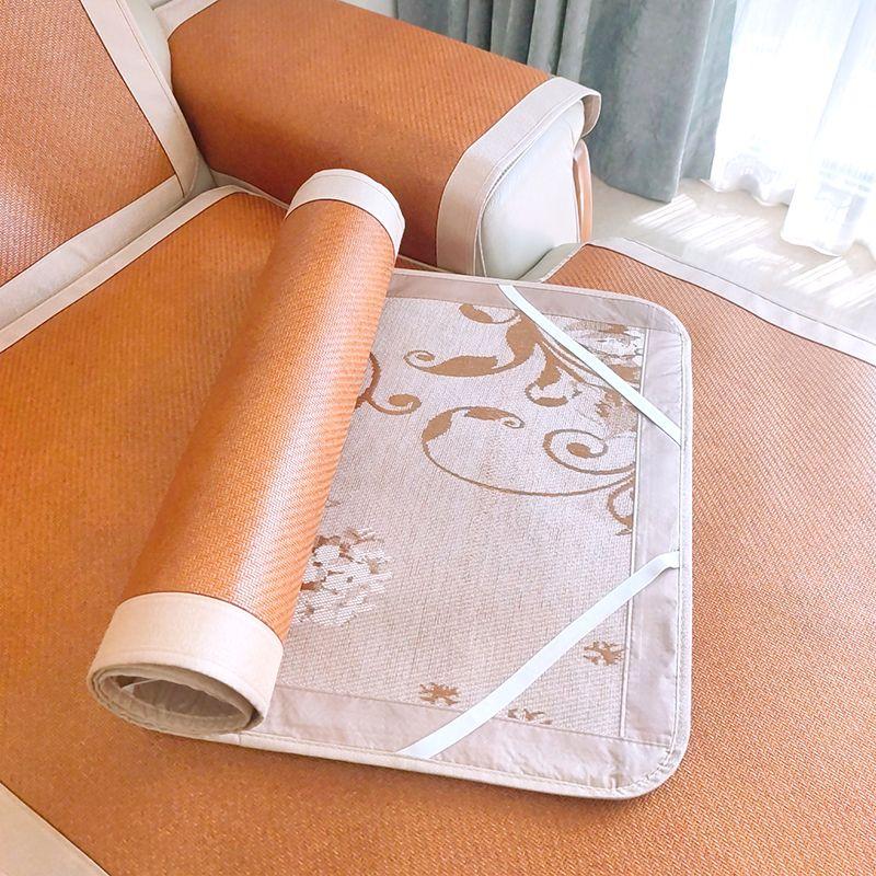 

Summer Mat Sofa Cushion Rattan Mat Double-Sided Summer Non-Slip Cushion Fabric Sofa Seat Cushion Floating Window Sill Small Mat Summer