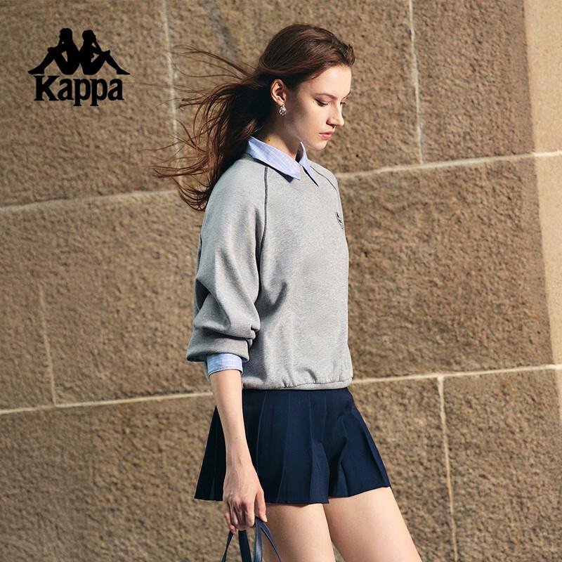 Kappa Women's Autumn Round Neck Pullover Sweatshirt