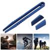 Portable     Alloy Tweezers Outdoor Survival Camping Travel   Tool(Steel Color)