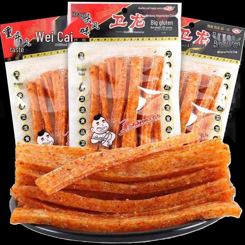 Weilong Big Gluten Spicy Strips