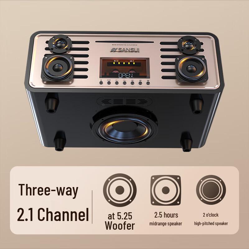 SANSUI N3 Hi-Fi Bluetooth Speaker