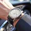 Casual Business Quartz Watch Leather Belt Men Wristwatch