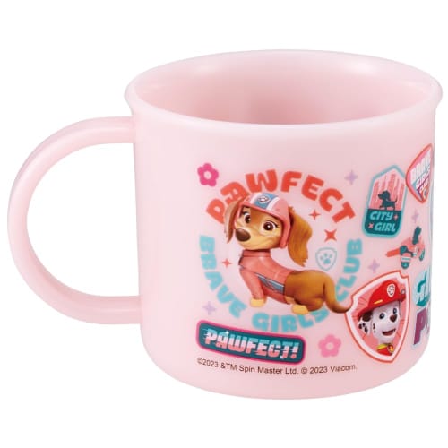 Skater Lunch Box Plastic Cup, 200ml, for Kids, Antibacterial, Dishwasher Safe, Made In Japan, Paw Patrol Girl (KE4AAG-A)