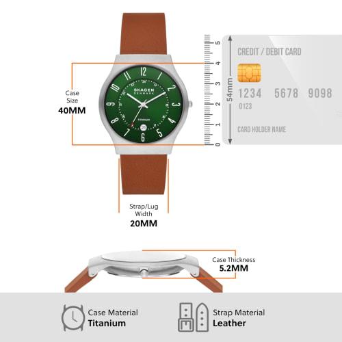 Skagen SUNDBY SKW6908 Men's Brown Watch