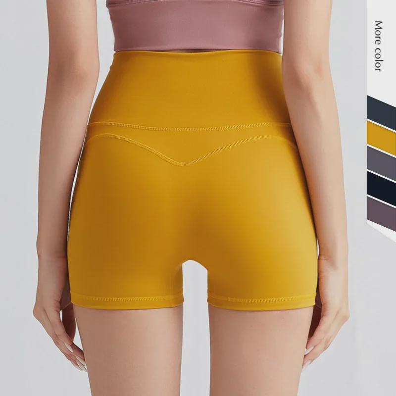 Women's European & American Quick-Dry Yoga Shorts - Hip-Lifting, Tight Fit, No-Embarrassment Design