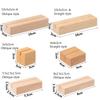 Fashion Crafts Desktop Decoration Wedding Supplies Paper Clamp Place Card Photos Clips Clamps Stand Table Numbers Holder
