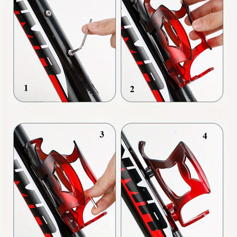 Mountain Bicycle Bottle Holder Lightweight Strong Durable Water Cup Holder Anti Slip Waterproof MTB Bicycle Drink Kettle Cage