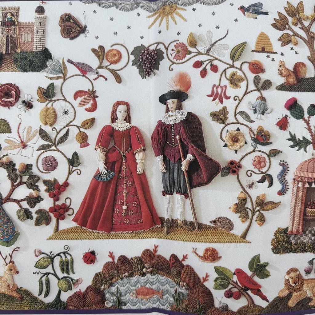 [USED] Stumpwork Embroidery Stumpwork Embroidery Books 3D Embroidery Books