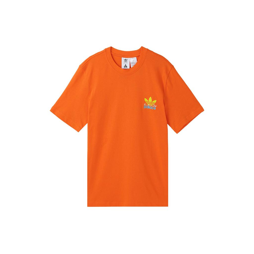 Palace X Adidas Nature Tee Orange Unisex Tops HM9200