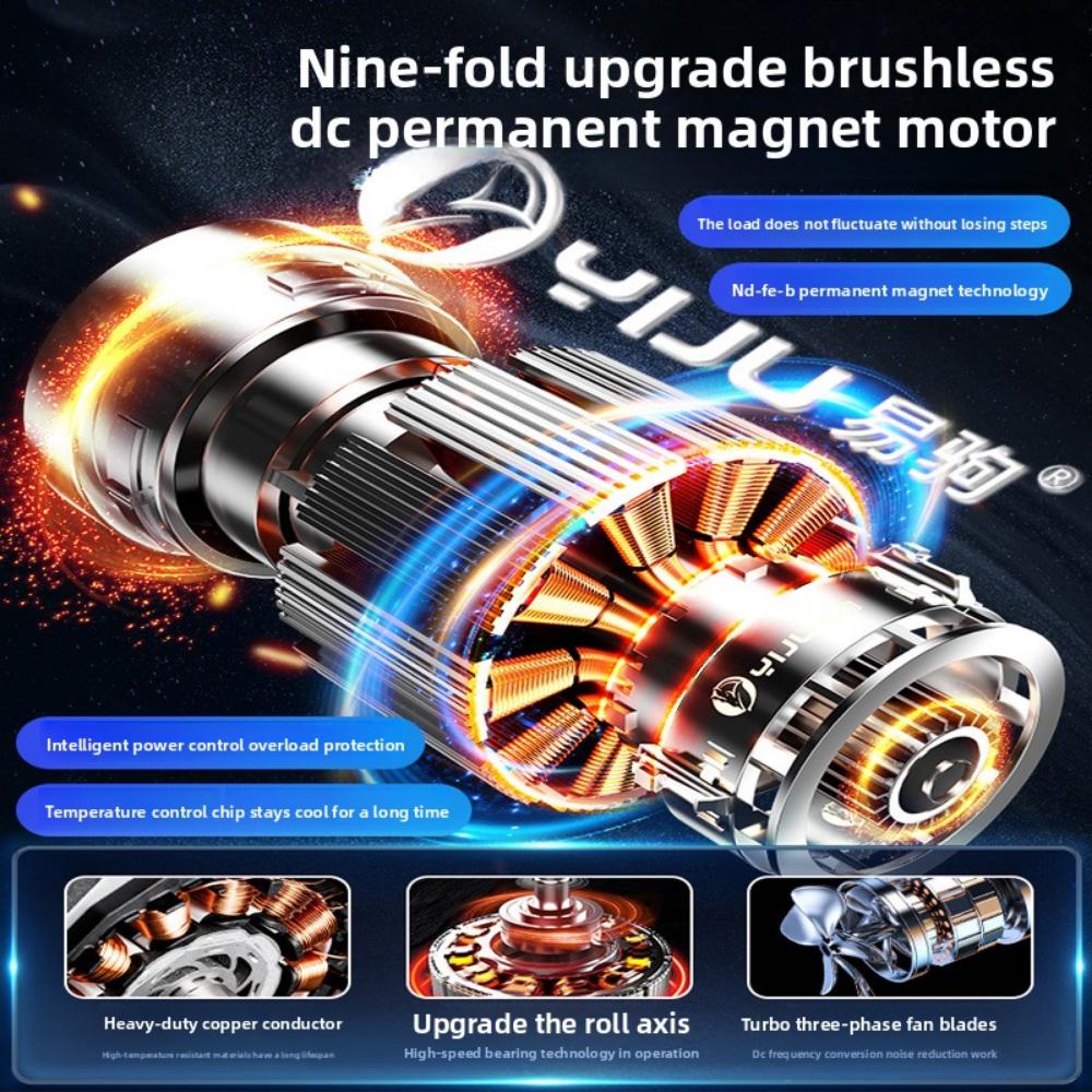 Vehicle Air Pump High Power Multifunctional Portable Electric Double Cylinder High Pressure Speed Punch Tire Air Pump for Automobile