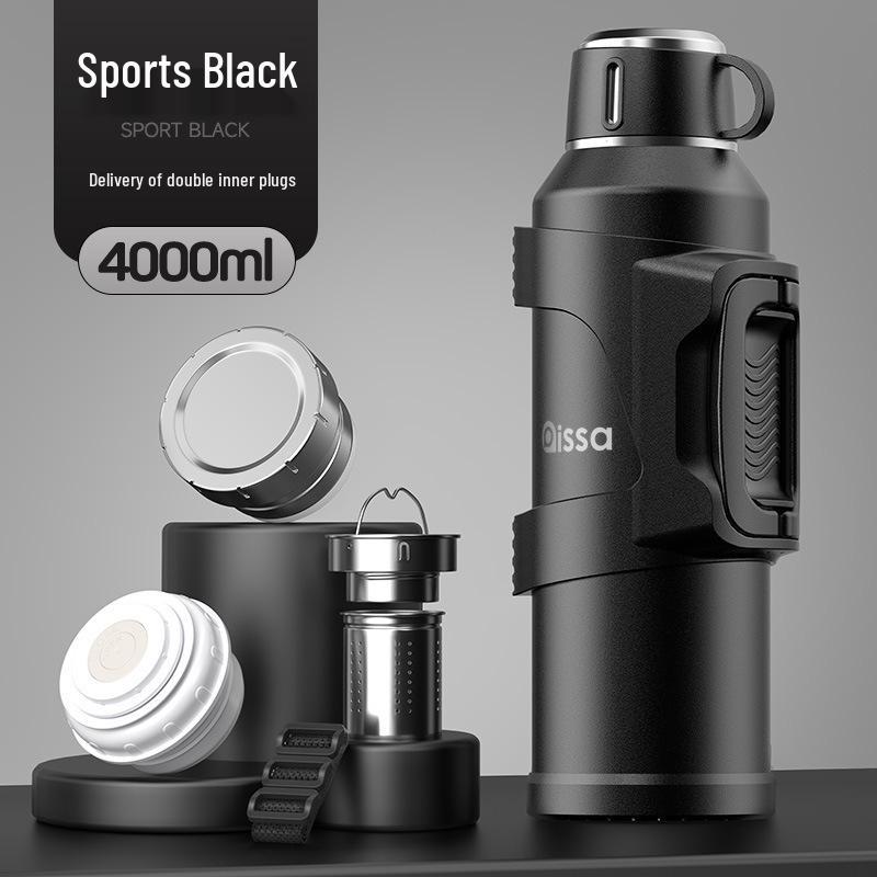 316 Stainless Steel Portable 2L Thermos Cup for Sports and Travel