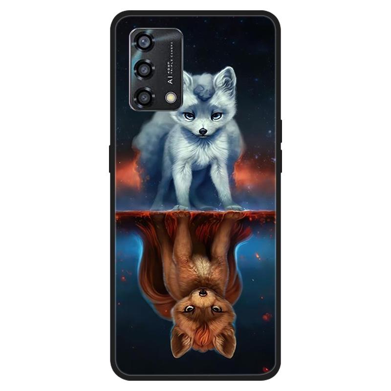 For Oppo A74 4G Case CHP2219 Funda Soft Silicone Phone Case For Oppo A74 5G OppoA74 A 74 Cover Coque Fundas Cartoon Bumper