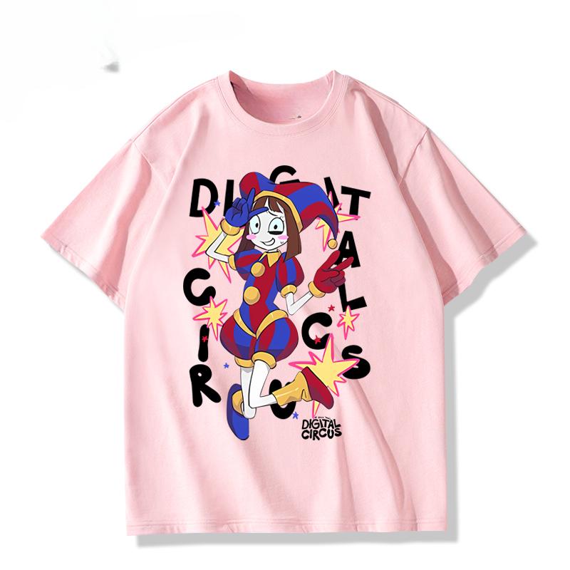 Magic Digital Circus Animation Peripheral T-shirt ACG Gift Wicks Sweat and Dries Quickly