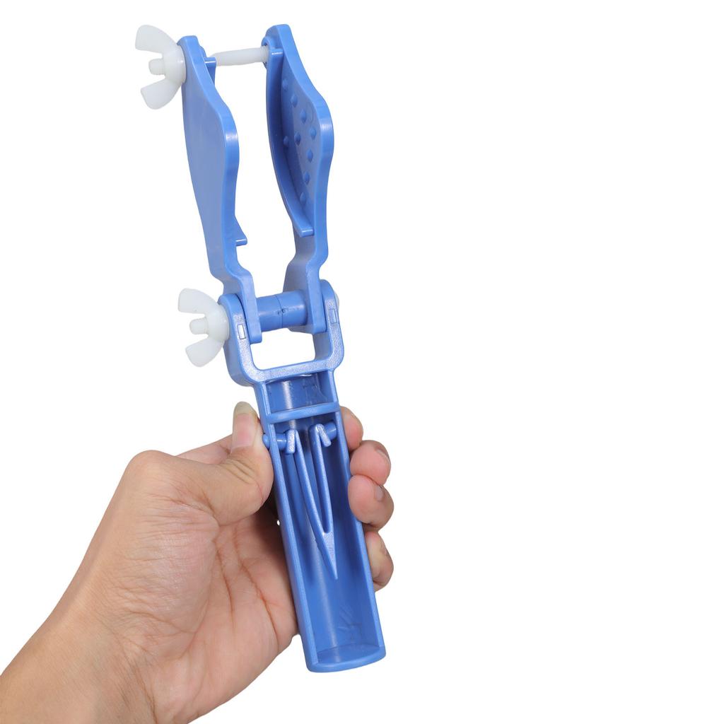 Fäste för pooltablett med V-klämma och skruv för rengöringstabletter för simbassäng Lämpligt för enkelt poolunderhåll