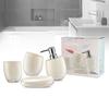 Jixile Relaxing Bathroom 4-Piece Set