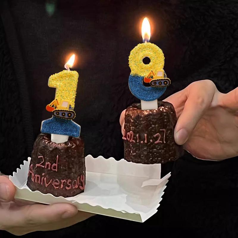 Birthday Candle Baby Shower Candles Cake Candles Baby Shower Party Decoration Survival Candles Birthday Party Hat Accessorie