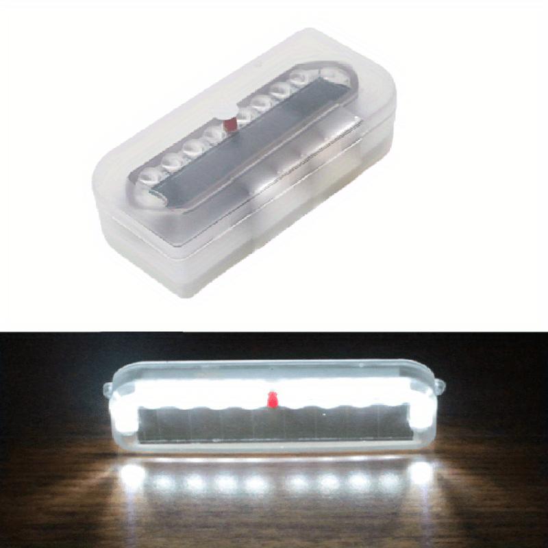 

Беспроводные солнечные предупреждающие стробоскопические огни, светодиодные самоклеящиеся мигающие сигнальные лампы для предотвращения столкновений автомобилей, велосипедов, мотоциклов белый