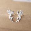 Little Angel Elf Earrings for Women, Simple, Fashionable, Versatile, Light Luxury, Niche, High-end Earrings