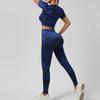 Tie-Dye Yoga Set: Beautiful Back Sports Bra & High-Waist Peach Lift Leggings