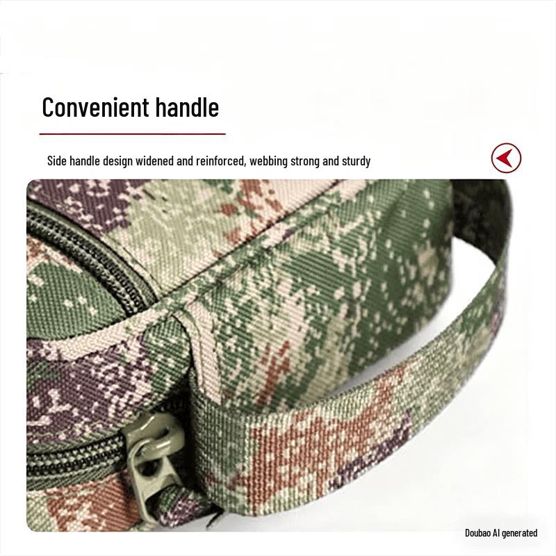 3513 Camouflage Document and Storage Handbag