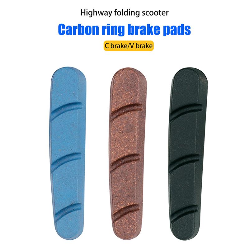 Bike Disc Brake Pads Road Rubber Bike Brake Shoes For Carbon Rims Wheel Durable Tool