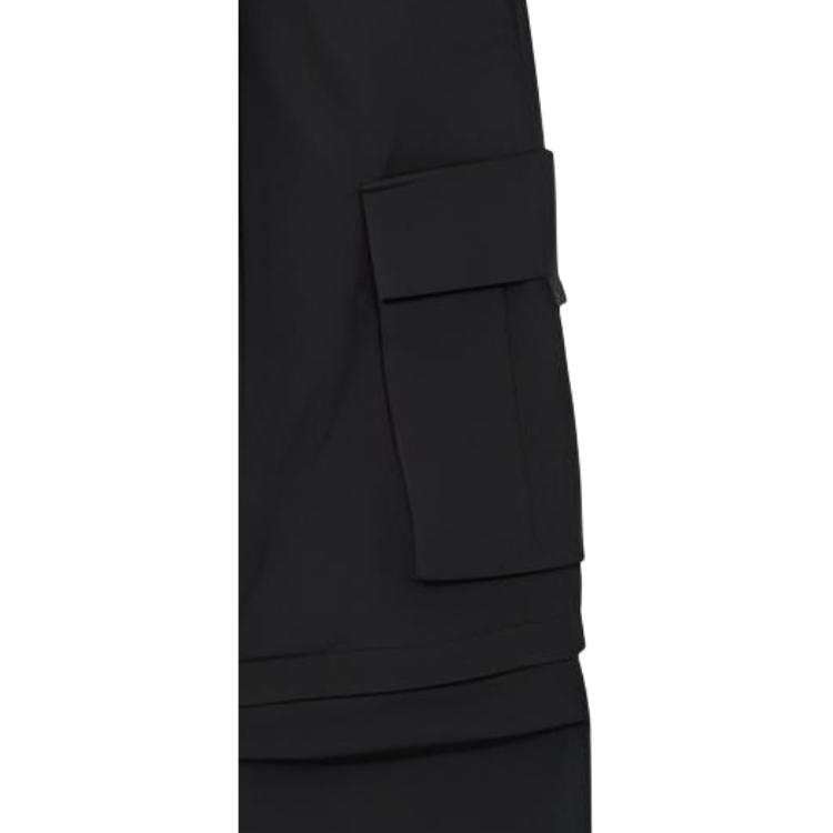 New Era Solid Color Drawstring Cargo Pants Unisex pants 13095638