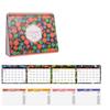 Countdown English  Desk Calendar Efficient Scheduling Table  Planner Calendar  Office Supplies