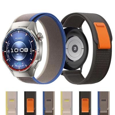 Curea de nailon de 22 mm pentru Huawei Watch GT 6 5 4 Pro 46mm Bandă tip buclă Accesorii pentru Huawei GT6 Pro Brățară elastică împletită Brățară de mână