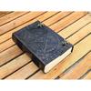 Leather Journal, Black Magic Spell Notebook, Pentagram Journal Leather Grimoire