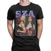 Men SZA T Shirts  Pure Cotton Clothing Vintage Short Sleeve Round Neck Tees New Arrival T-Shirt