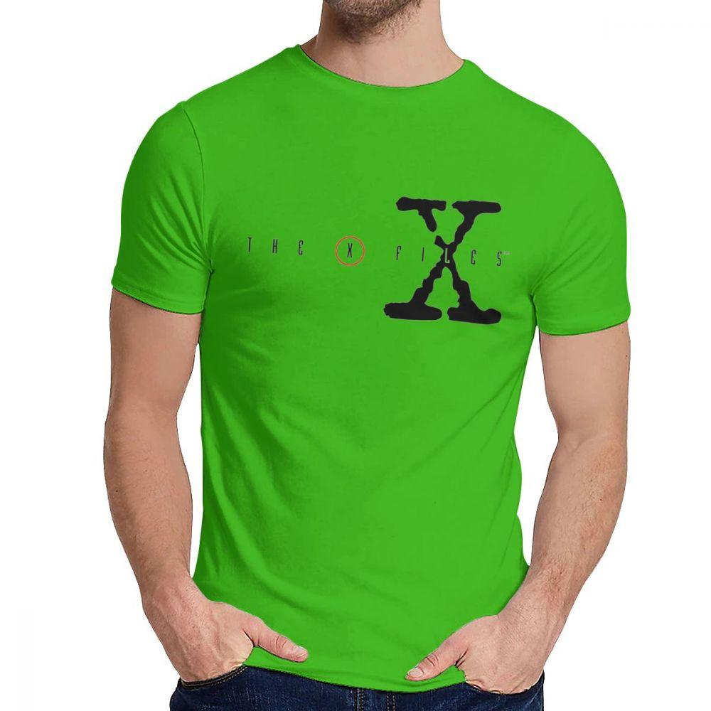 Summer The X Files Tee Shirt For Male Crazy Natural Cotton Short Sleeve O Neck